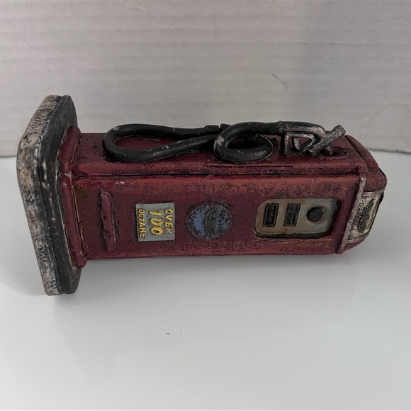 Antique-Style Gas Pump (Red) Resin Piece, by Popular Imports, Inc. - Picture 9 of 9